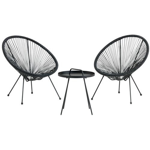 Olimp Sport Baštenska garnitura Papua Crna Cene