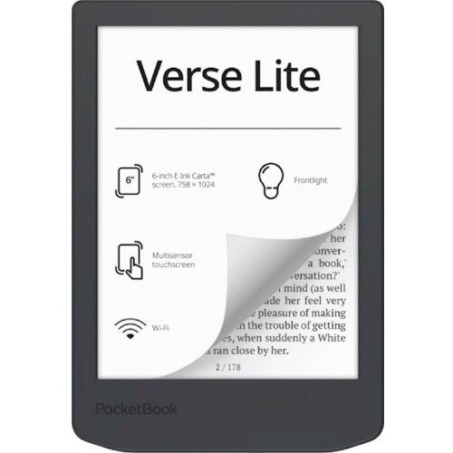 PocketBook Elektronski bralnik Verse Lite, siv Cene