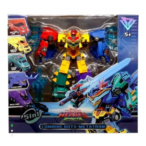 Dinoster s2 - 5-in-1 combine bots - metatron ( TWD580855 ) Slike