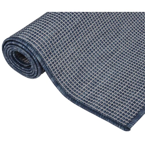  tepih ravnog tkanja 160 x 230 cm plavi Slike