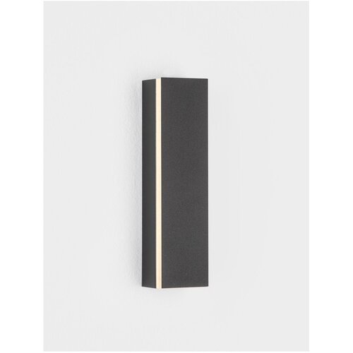 Nova Luce Mat črna aluminijasta LED stenska svetilka Colby &amp;ndash; Slike