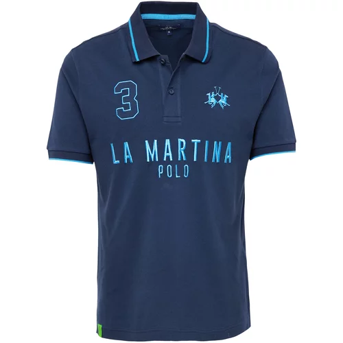 La Martina Majica marine / svetlo modra