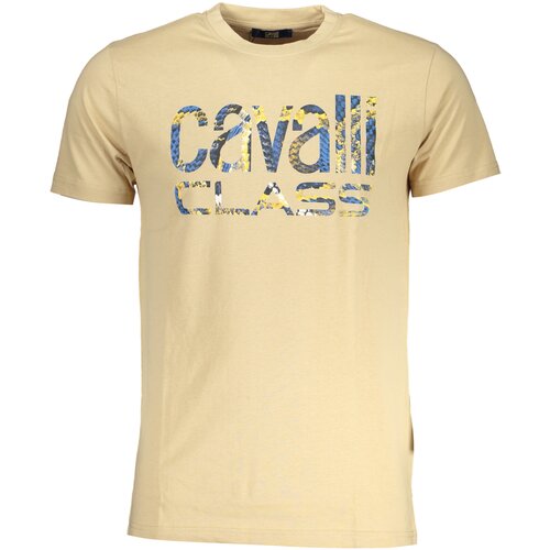 Cavalli Class MEN&amp;amp;#39;S SHORT SLEEVED T-SHIRT BEIGE Slike