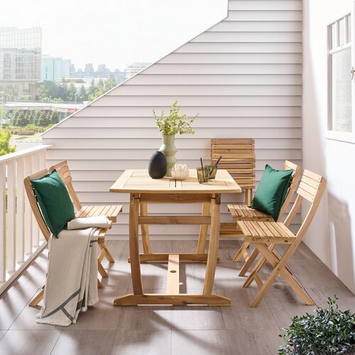 Ambia Garden VRTNI SET akacija trd les Slike