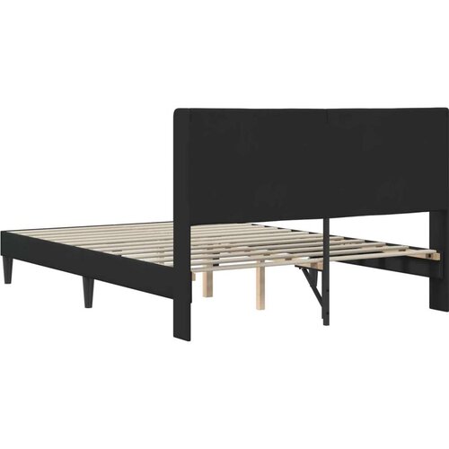  Okvir za krevet s uzglavljem Crna 120 x 190 cm Bar&amp;scaron;un - Crna 120 x 190 cm Slike