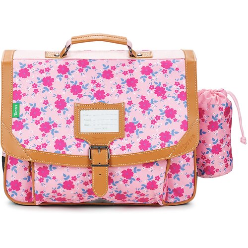 Tann's &Scaron;olska torba AURORE CARTABLE 38 CM POCHE GOURDE Rožnata Cene