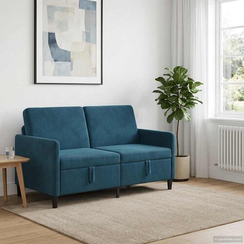 SOFA s pohranom Plava 152 x 78 x 87 cm Poliester Cene