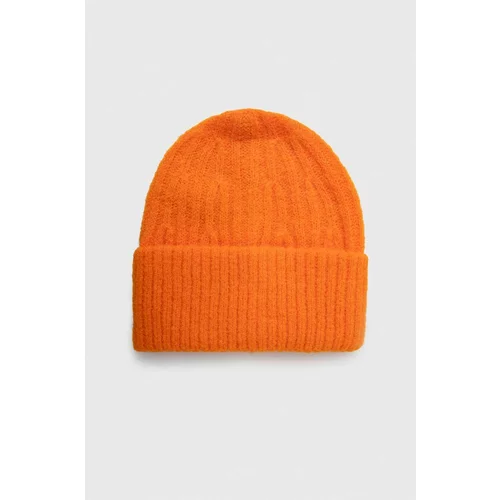 American Vintage Kapa s primesjo volne oranžna barva