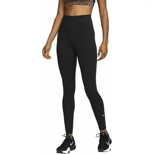 Nike Dri-Fit One Womens High-Rise Leggings Black/White XS Fitness hlače