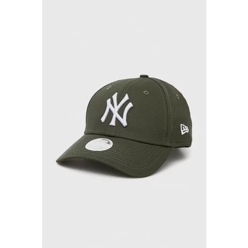 New Era Kapa sa šiltom boja: zelena, s aplikacijom, NEW YORK YANKEES