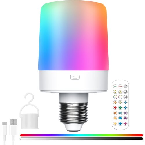INF E26 T069D-RGBCW LED žarnica z daljincem - Osvetlite svoj prostor, (22108711) Cene