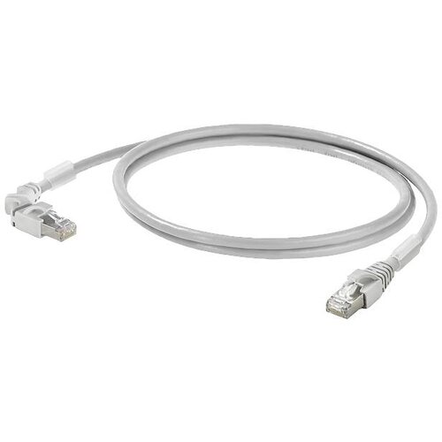Weidm&amp;uuml;ller 2703320012 RJ45 omrežni kabel\, Patch kabel CAT 6a S/FTP 1.20 m siva 1 kos, (20519088) Slike