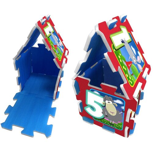  Podne mekane puzzle Animals Numbers Slike