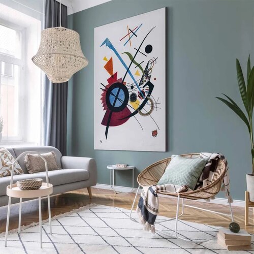  XXL slika - Wassily Kandinsky &amp;ndash; Violett 93x140 Slike