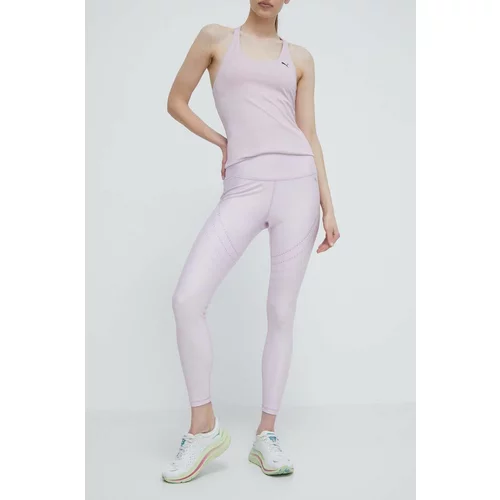 Puma Tajice za trčanje Ultraform boja: ružičasta, s tiskom, 524970