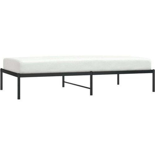vidaXL Metalni okvir za krevet crni 100 x 190 cm Cene