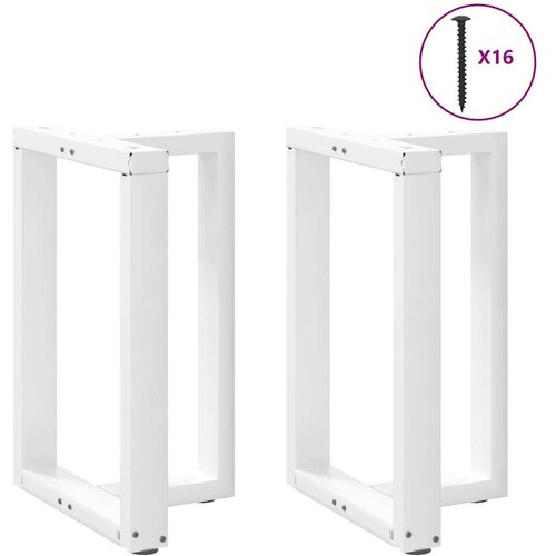 Noge za blagovaonski stol T-oblika 2 kom 60x35x(72-73) cm čelik Slike