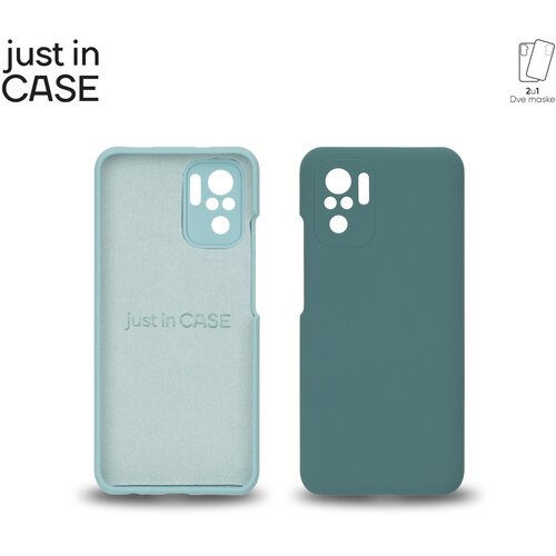Just_in_Case maska 2u1 extra case mix plus za redmi note 10s/ zelena Cene