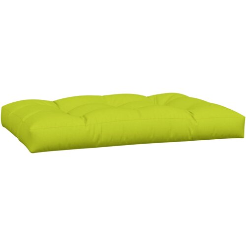  Jastuci za palete 2 kom jarkozeleni od tkanine Zelena 60 x 60 x 12 cm Slike