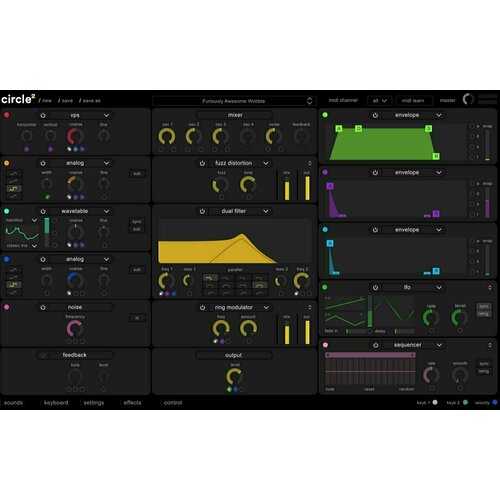 Future Audio Workshop FAW Circle2 Synthesizer (Digitalni proizvod) Slike