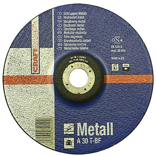 CRAFTOMAT Brusilna plo&amp;scaron;ča Craftomat A 30T-BF (kovina, premer: 180 mm, debelina: 6 mm) Slike