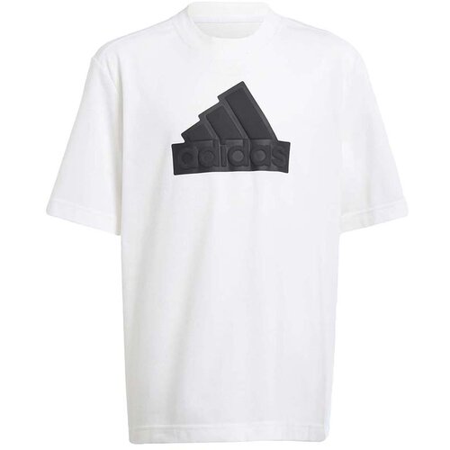 Adidas majica u fi logo t white/black za dečake IK9328 Slike