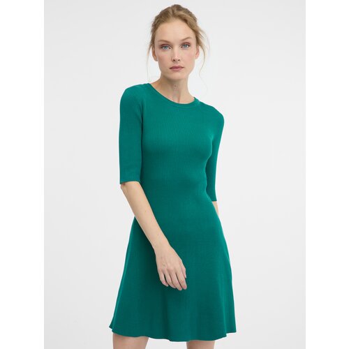 Orsay Green women&amp;#039;s short dress - Women&amp;#039;s Slike