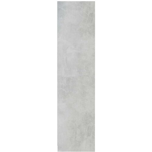VidaXL Ormar siva boja betona 50 x 50 x 200 cm od iverice Slike