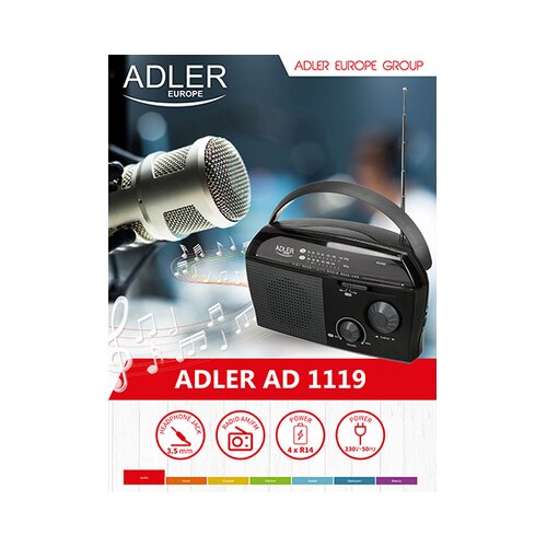 Adler radio aparat AD-1119 Slike