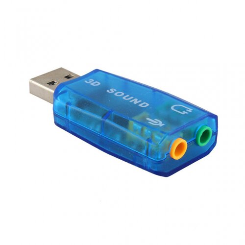  USB 2.0 zvučna karta 5.1 JWD-Sound4 plava Cene