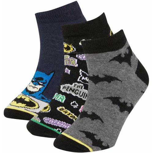 Defacto Boy Batman Licence 3 piece Short sock