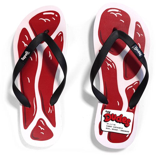 The Dudes Steaks Flip Flops Slike