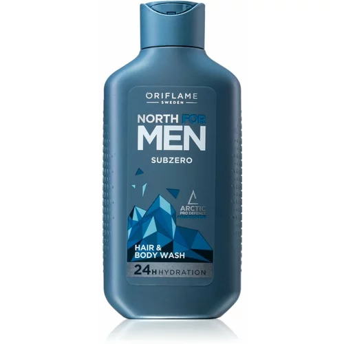 Oriflame North for Men Subzero šampon i gel za tuširanje 2 u 1 za muškarce 250 ml