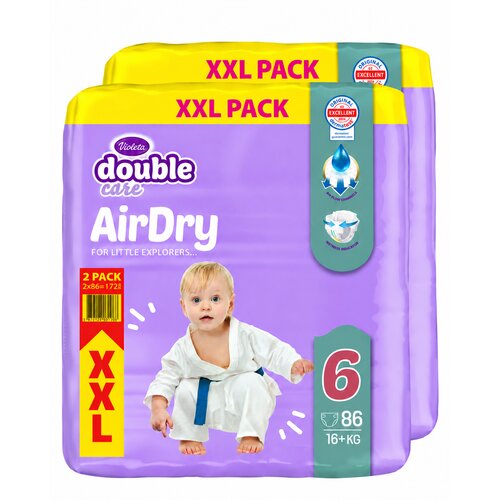 Violeta pelene Air Dry Double Giga XXL Slike