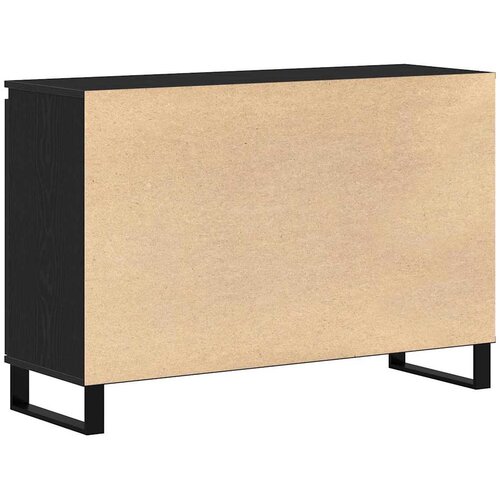 Kreveta Crni hrast 101,5 x 35 x 70 cm Konstruirano drvo Slike
