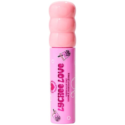Revolution Bubble Tea Milky Blush & Lip multifunkcionalna šminka za usne i lice nijansa Lychee Love Pink 1.8 ml Cijene