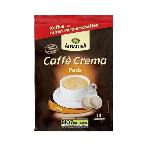 Alnatura Bio Caffè Crema Pads Cene