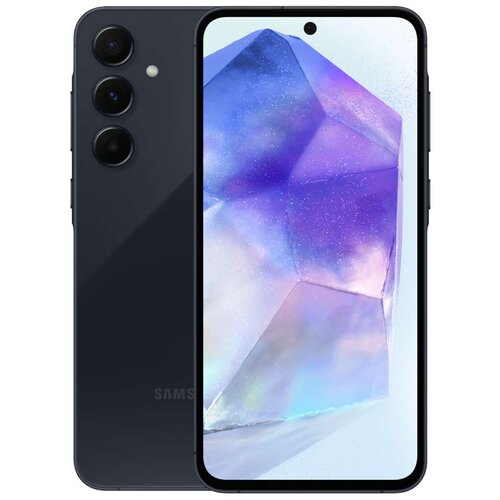 Samsung Galaxy A55 5G 256GB Awesome Navy 16.83cm (6.6&amp;amp;quot ) Super AMOLED display Android 14 50MP triple camera Slike