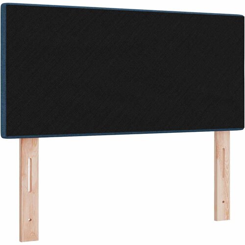  LED glava kreveta s LED trakama Plava 80 cm tkanina Slike