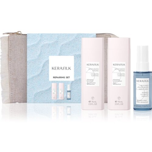 Kerasilk Essentials Repairing Set Potovalni set za suhe in po&amp;scaron;kodovane lase Slike
