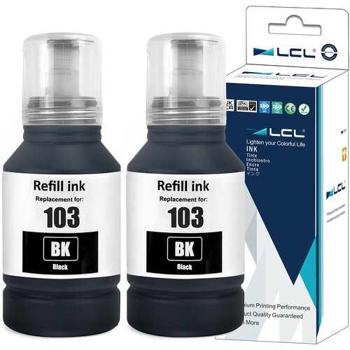  2 x Črnilo Epson 103 (C13T00S14A) (črna), 65 ml (4.500 strani) Slike