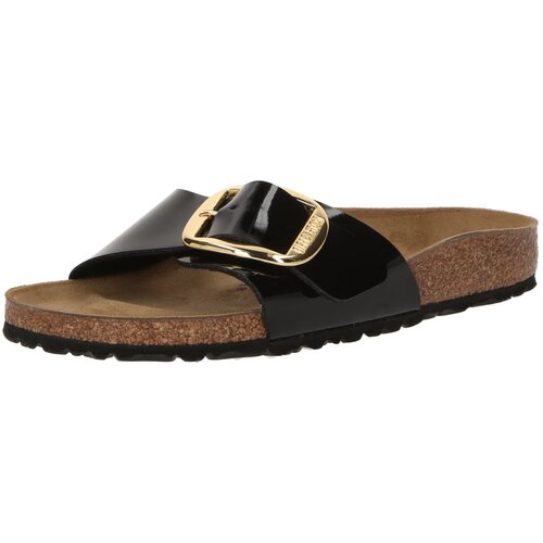 Birkenstock Nizki natikači 'Madrid Big Buckle' zlata / črna Cene