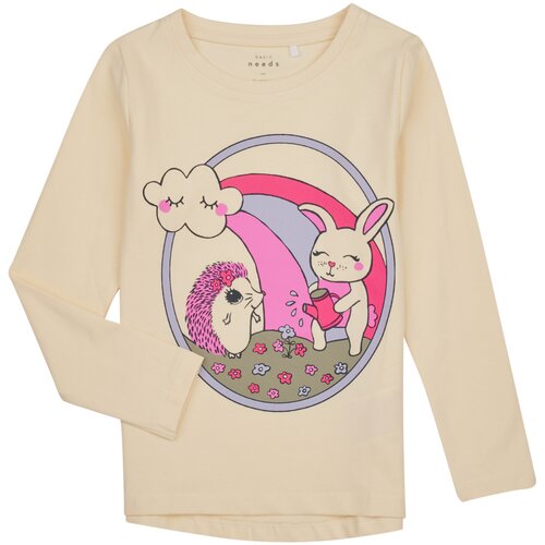 Name it Majice s kratkimi rokavi NMFVIX LS TOP Rožnata Slike