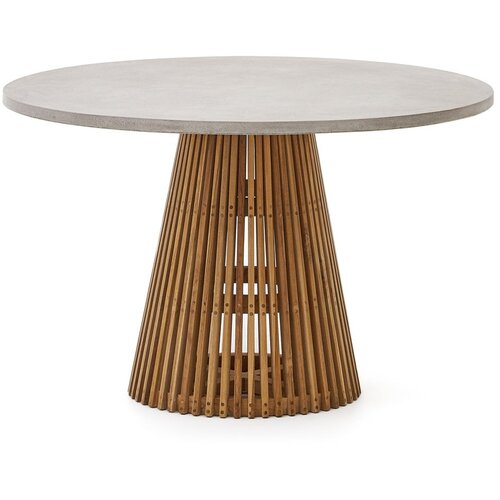 Kave Home Okrogla vrtna miza ø 120 cm Alcaufar – Cene