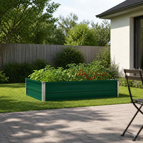  Povišeni vrtni krevet Zelena 100 x 80 x 24 cm Cene