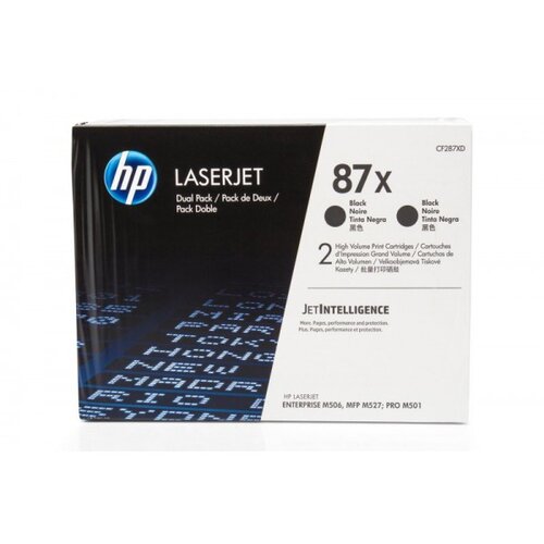 HP Toner HP CF287XD 87X Black / Dvojno pakiranje / Original Cene