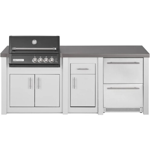 Grandpro Letna kuhinja ALUMINIJ 242 Bela [SWCX3NFDD0] Cene