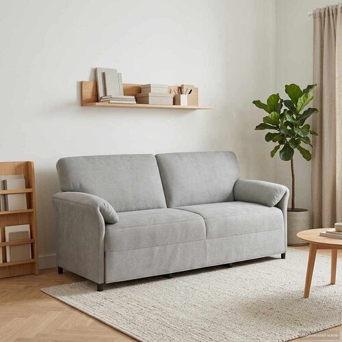 SOFA za 3 osobe Svjetlosiva 198 x 83 x 95 cm Bar&scaron;un Cijene
