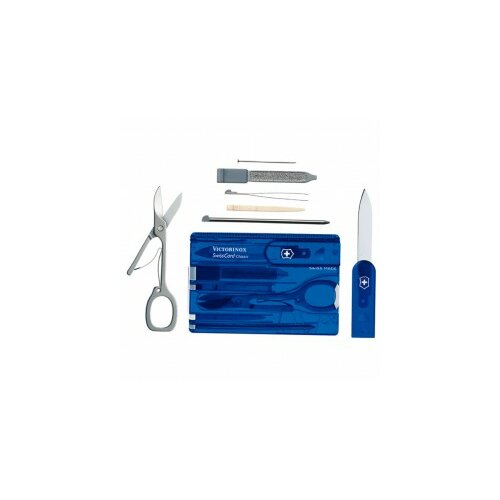 Victorinox multifunkcionalni alat swiss card translucent blue Cene