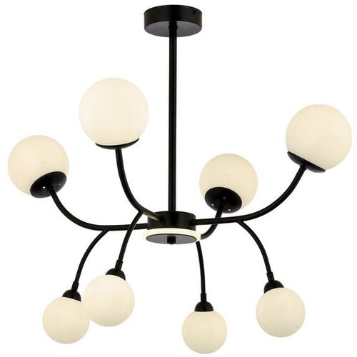Opviq Av-1894-8Bsy blackcream chandelier Cene
